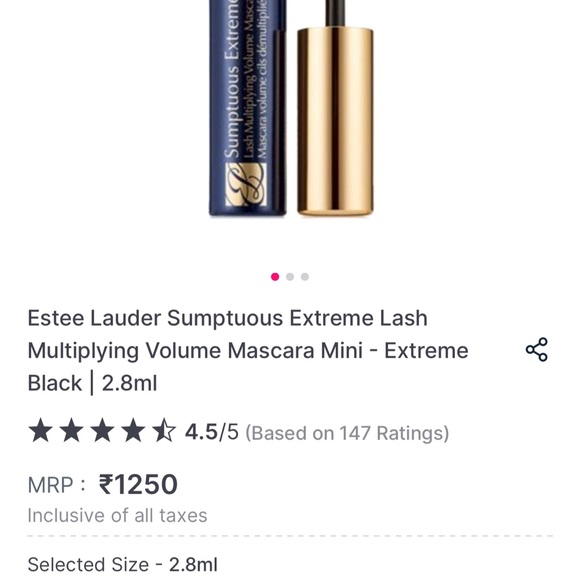 Estee lauder mini mascara & cream combo - Picture 5 of 5